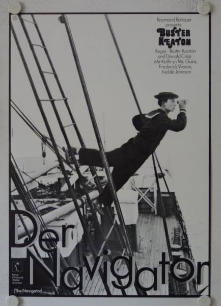 Der Navigator originales deutsches Filmplakat (R60s)